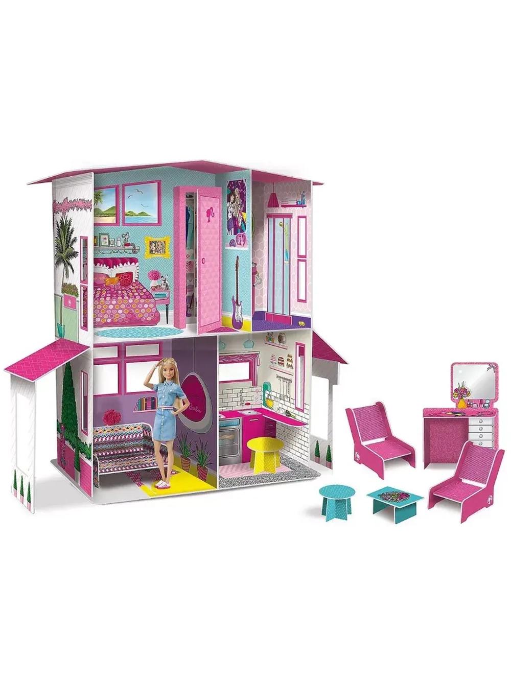 Набор Барби Дом мечты Lisciani 68268 лицензия Mattel