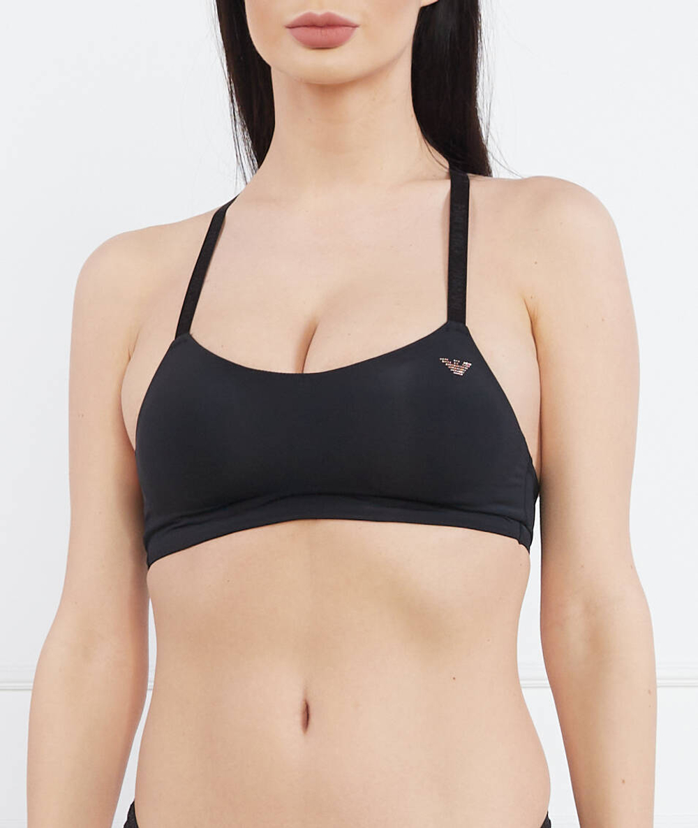 Бюстгальтер LADIES KNITTED PADDE Emporio Armani - черный(164406 3R384)