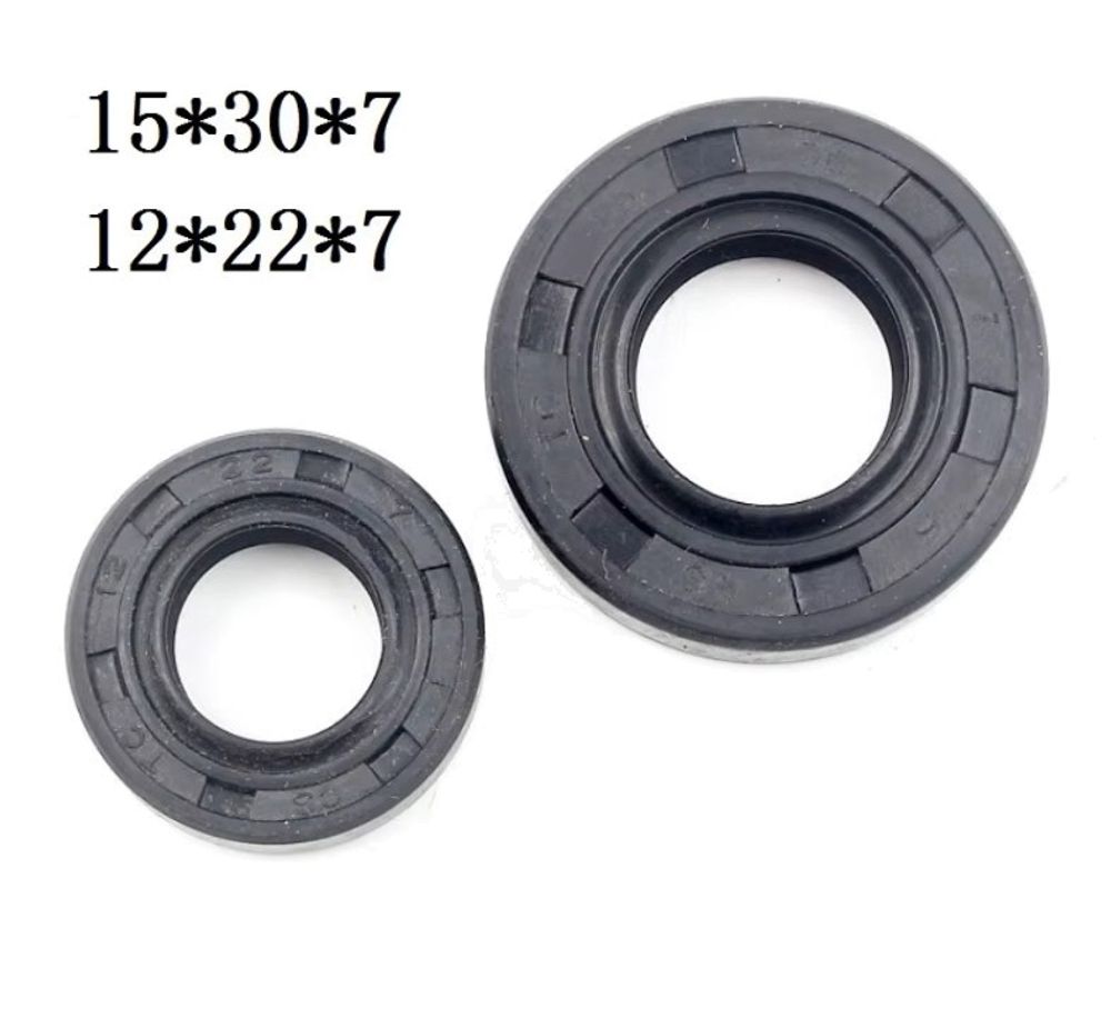 Набор сальников для триммера 2 шт в компл. 43/52 (15*30*7/12*22*7) 23NSATR