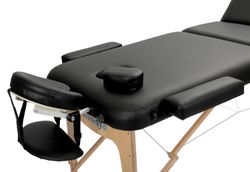 Массажный складной стол Mizomed Premium 3 черный