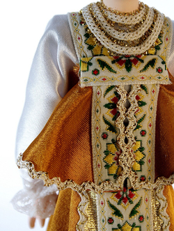 Кукла коллекционная в костюме Архангельской области