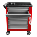 МАСТАК (521-07580R) Тележка инструментальная, 7 выдвижных ящиков, "НОВА", красная
