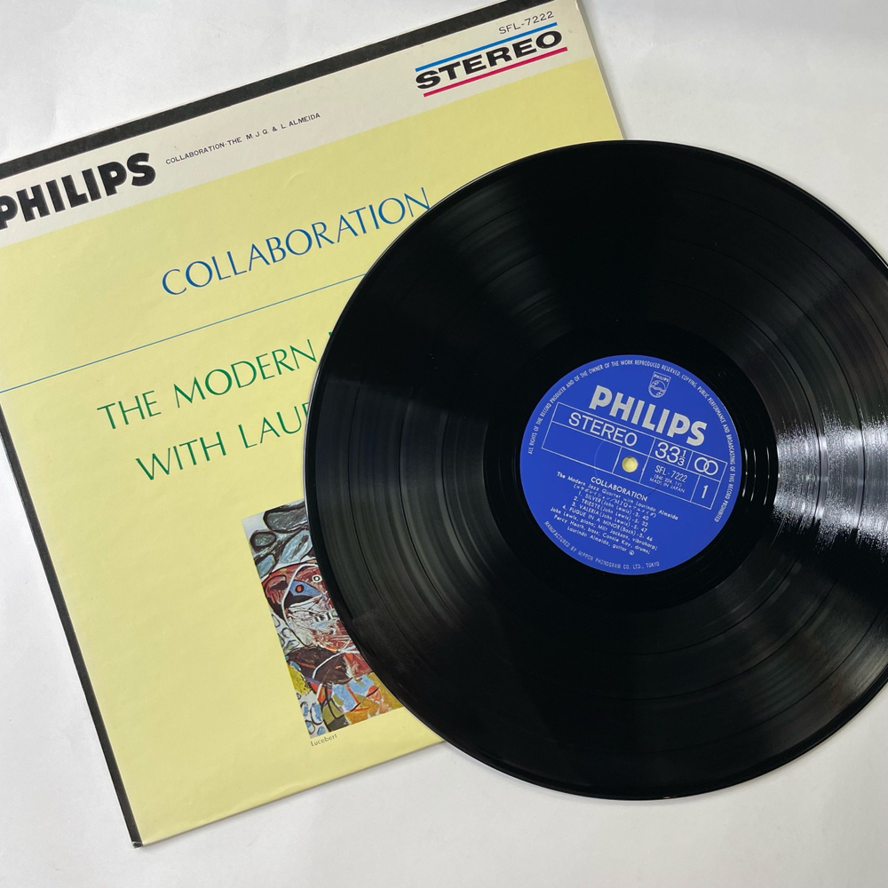 Винтажная виниловая пластинка LP The Modern Jazz Quartet With Laurindo Almeida Collaboration (Япония 1977) (Без Оби)