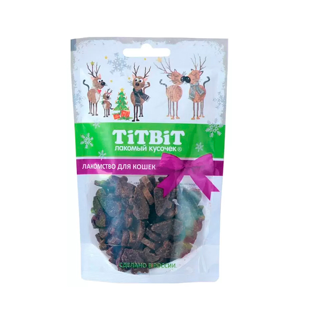 Мягкие снеки "Мышки" с таурином, для кошек, 50 г.