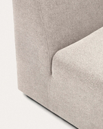 Neom Модуль шезлонга бежевого цвета 152 x 75 см