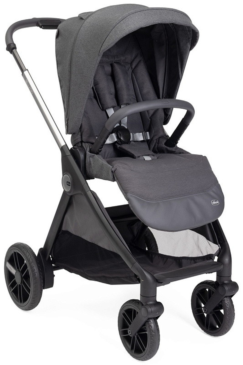 Коляска Chicco Bellagio 3 в 1 с автокреслом Kory Plus Lunar Rock Black Satin