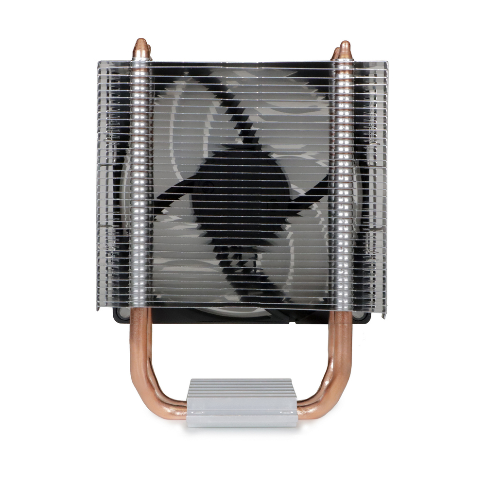 Кулер для CPU BaseTech 902SCR, 1х92мм, 700-2400rpm, 4-pin, Al+Cu, серебристый-черный-белый/FRGB, 44CFM, 23дБ, 2-PIPE(прямой контакт), TDP 110Вт, INTEL 1700/1200/115x/2011, AMD AM5/AM4/AM3(+)/AM2(+)/FM2(+) (BT-902SCR)