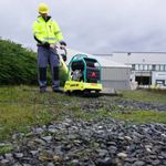 Виброплита бензиновая Ammann APR 22/40 (Honda GX160 / 109 кг) руч/пуск, 400 мм