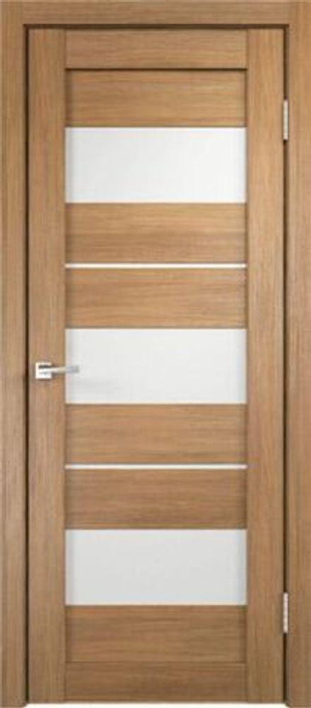 Межкомнатная дверь Velldoris Duplex 12 PO Лакобель Белое Дуб золотой