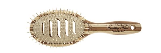 Щётка массажная бамбуковая с ионизацией