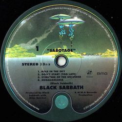 Black Sabbath. Sabotage (LP) Новая запечатанная виниловая пластинка