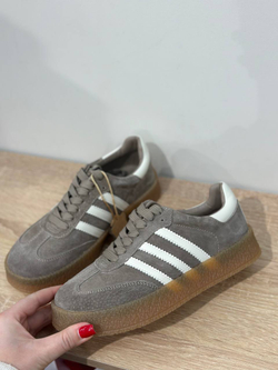 Кеды из натуральной замши