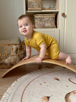 Песочник Mjölk Sleep and Play Mustard