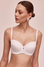 Бюстгальтер-балконет Elena (Размер: 85C) (Цвет: белый)