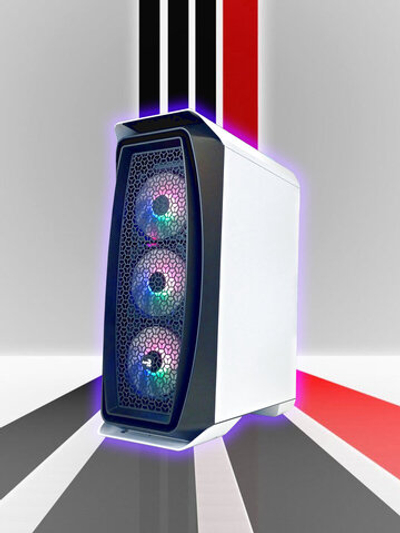 Игровой компьютер, Intel Xeon E5-2650v4, ОЗУ-16GB, AMD Radeon RX580 8GB, SSD 512GB, Windows 11