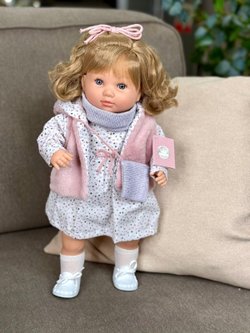 Кукла Berbesa мягконабивная 42см Sandra (4427S)