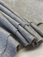 Трикотаж вискоза с эластаном punto milano серый меланж