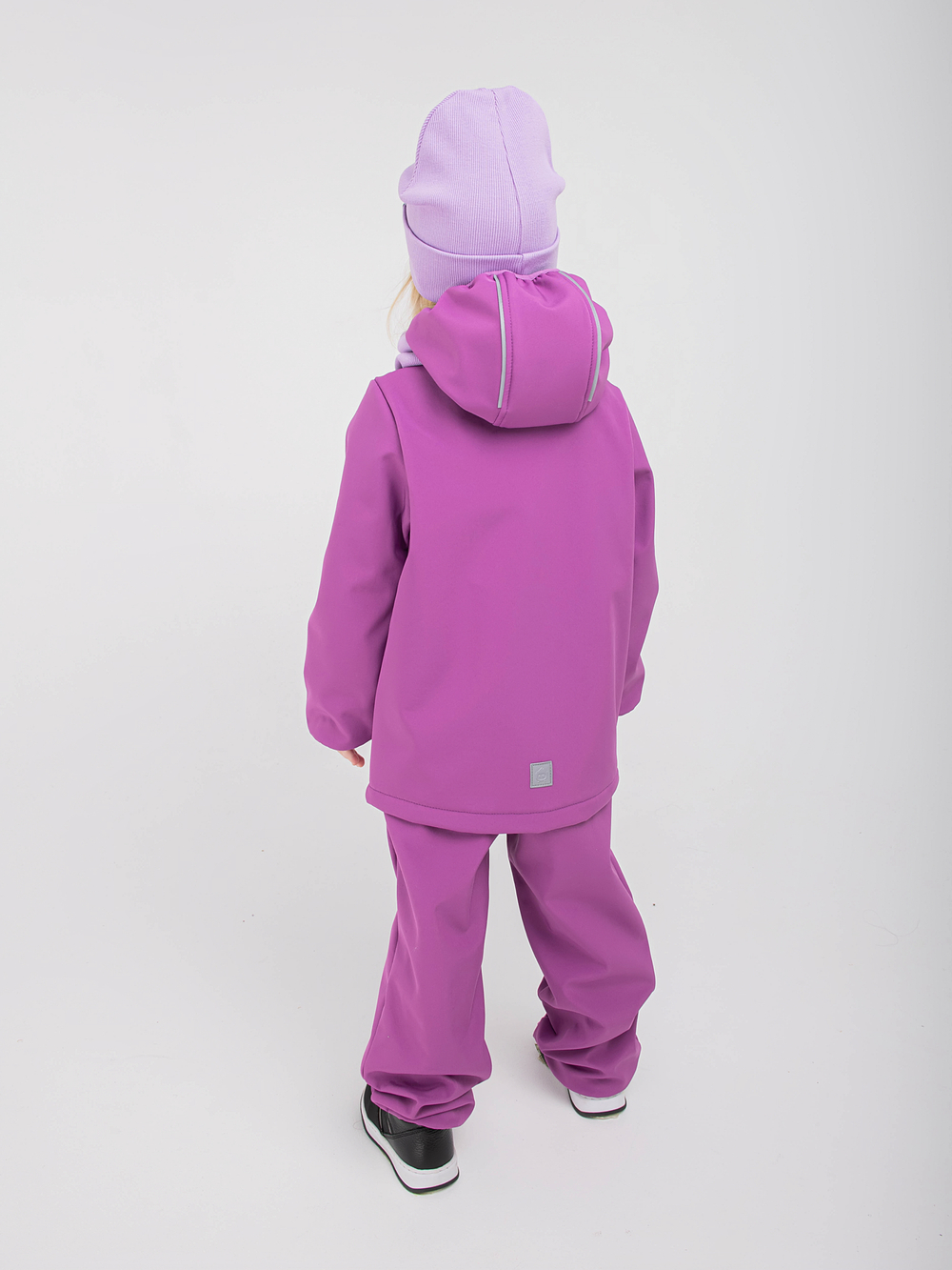 Костюм из софтшелла "Сливовый"