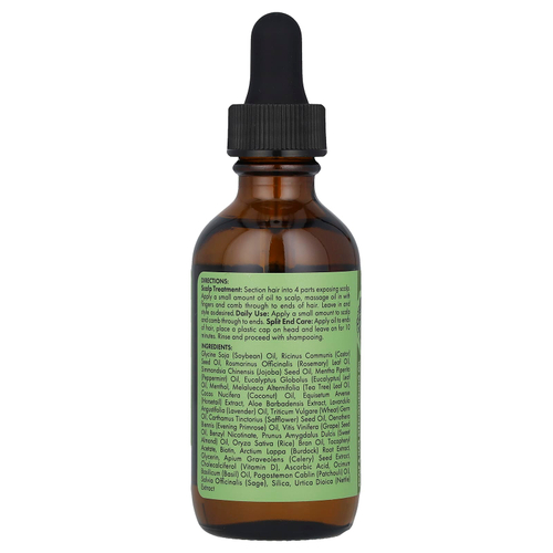 Mielle, Масло для укрепления волос и кожи головы, розмарин и мята, 59 мл (2 жидк. унц.)