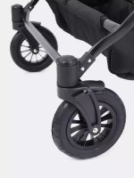 Коляска SIENA DUO (BartPlast) 02 коричневый-бежевый