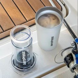 AeroPress Go PLUS, кремовый