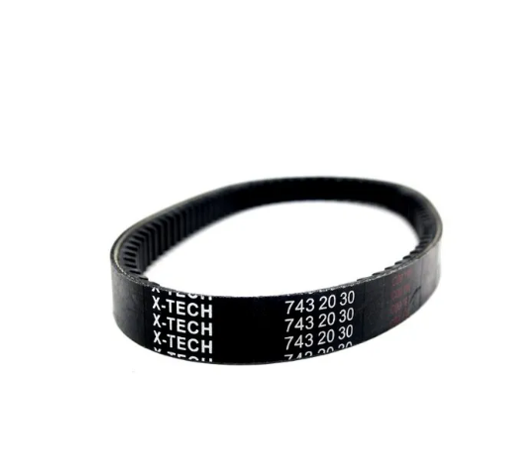 Ремень вариатора 161QMK с балансиром 743x20 (75 зуб., шаг 9,8) X-tech
