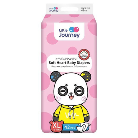 Подгузники Little Journey XL 42 шт (12-17кг)