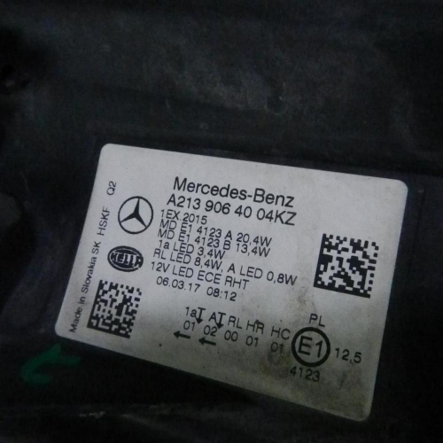 Фара правая Mercedes E W213 (2016-2021) LED