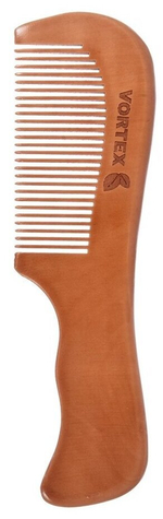 РАСЧЕСКА ДЕРЕВЯННАЯ VORTEX ГРЕБЕНЬ 17,5Х5СМ 51024