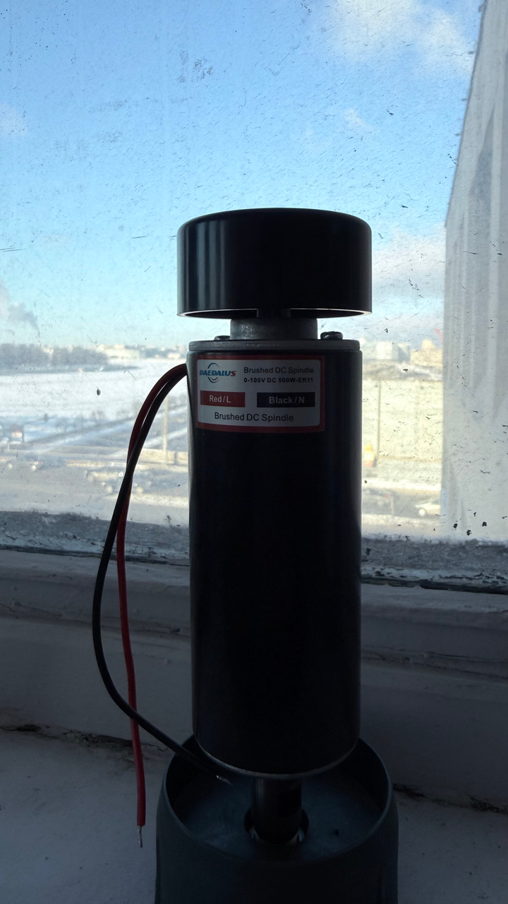 Шпиндель мотор для ЧПУ 0,5кВт