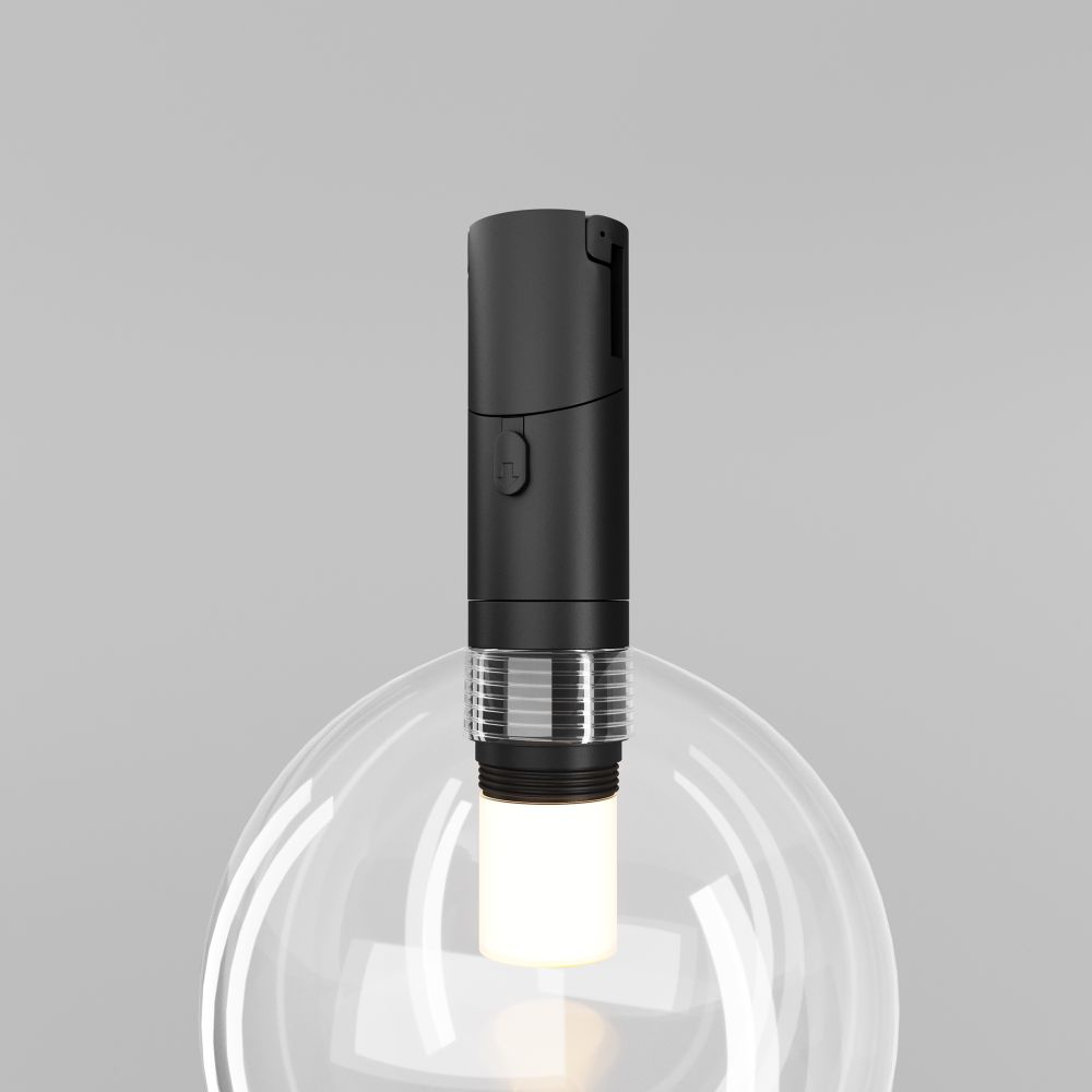 Трековый магнитный светодиодный светильник Maytoni Flexity   TR205-1-3W3K-B