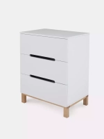 Комод RANT "INDY" 64см 3 ящ. (арт.98) Cloud White