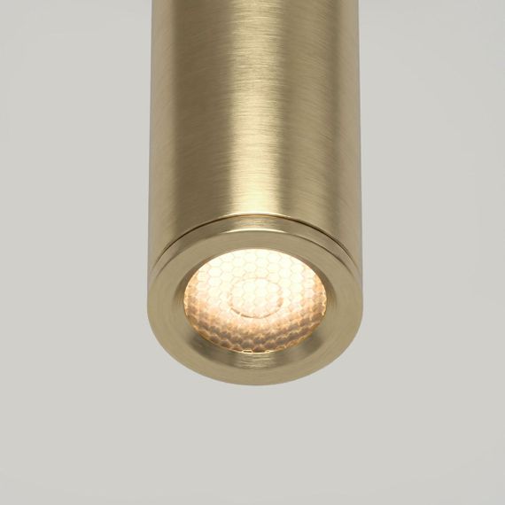 Подвесной светодиодный светильник Elektrostandard Flinn 50263 LED 4W 3000К латунь a072221