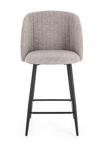 Кресло полубарное мягкое Garden Relax Queen, черный, норковый