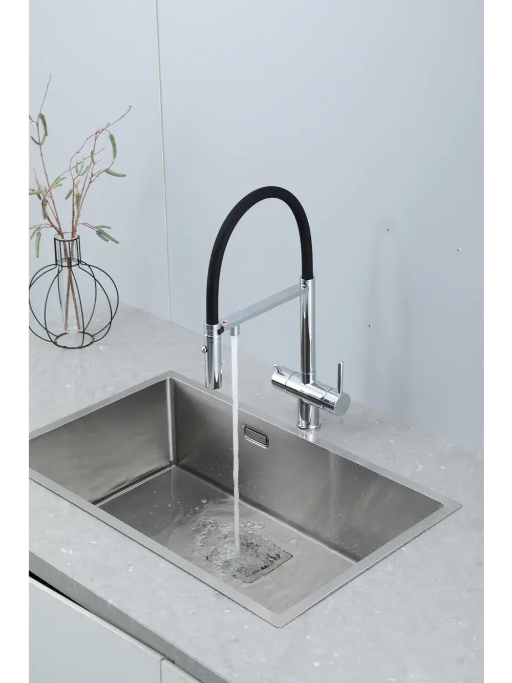 Смеситель для кухни с подключением к фильтру Gappo G4397-80