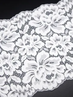 03-133 ОПТ Кружево эластичное 22,5 см, айвори 004