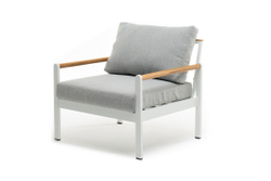 Лаунж зона из алюминия MAYA L белая