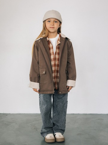 Куртка демисезонная, Коричневый