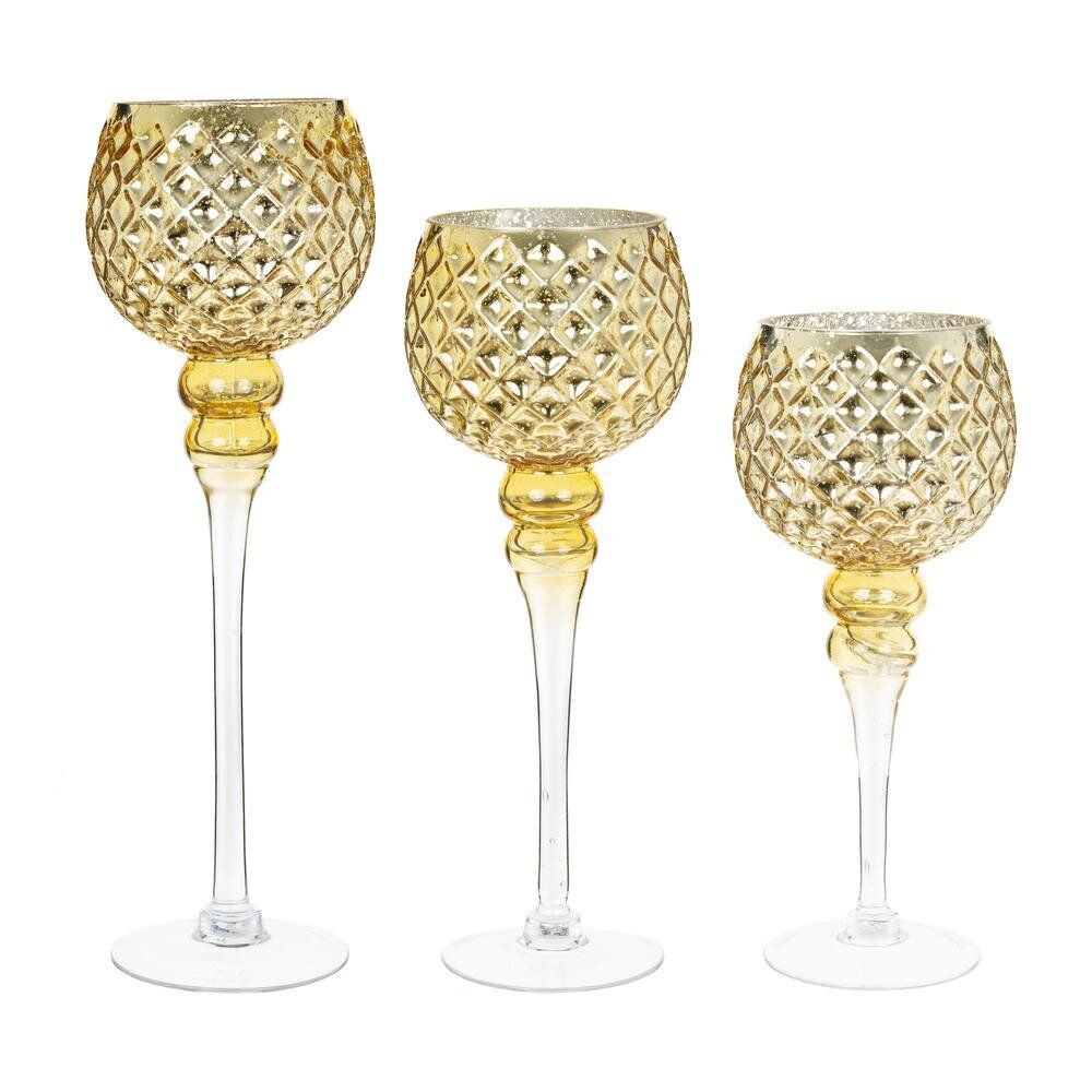 GAEM Набор из 3-х подсвечников, L33 W16 H46 см