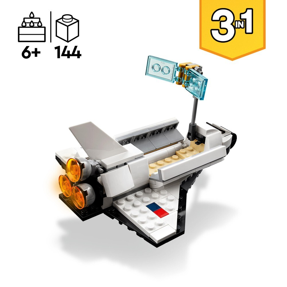 LEGO Creator — Космический шаттл 3 в 1 31134 / артикул   31134  / GTIN 5702017415871