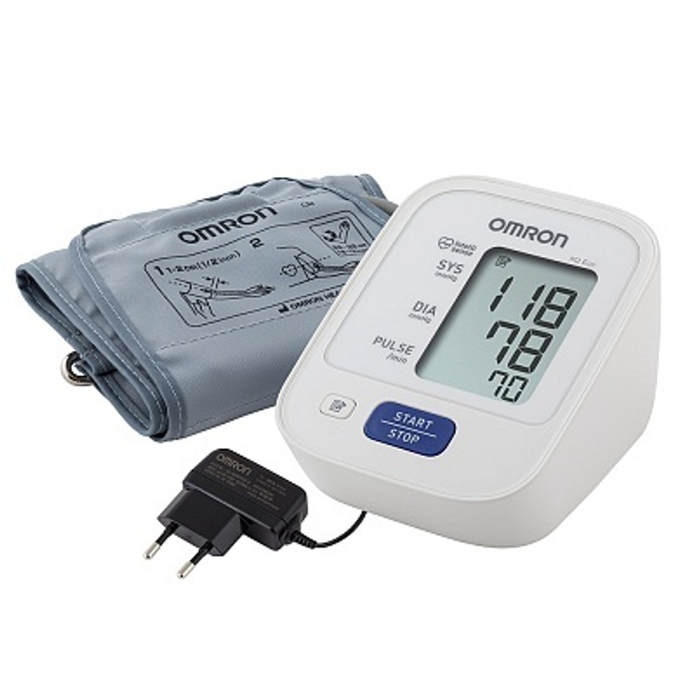 Тонометр Omron M2 Basic ECO автомат с адаптером 22-32