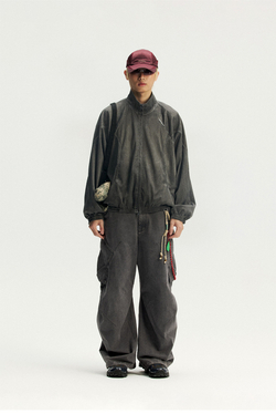 Брюки Nothomme Monterest Year of the Horse Limited Edition Vintage Washed Pleated Curved Cargo Pants