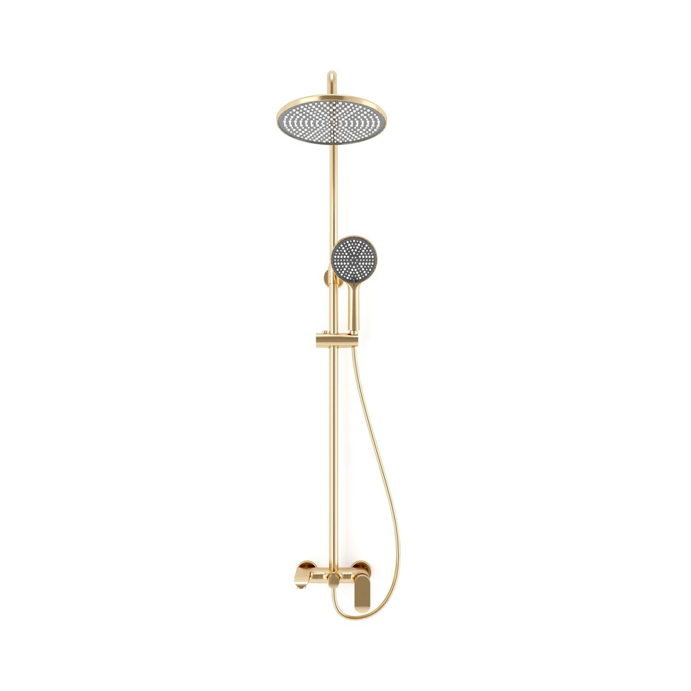 Душевая стойка FERRI brushed gold