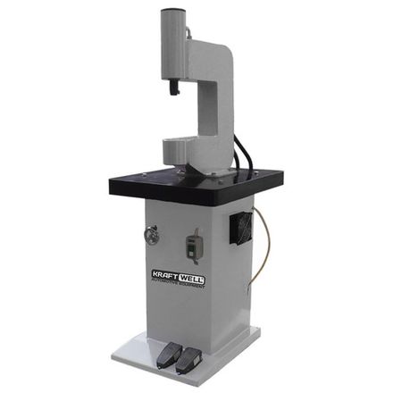 Цена на KraftWell (KRW300E) Станок для наклепки накладок на тормозные колодки (электро)