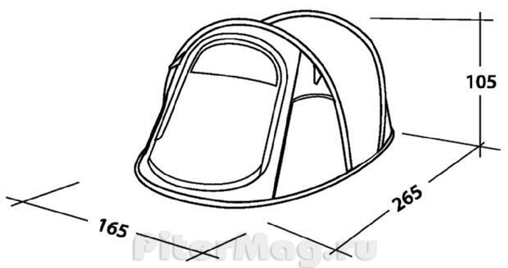 Outwell Vision 200 Lime [290391]