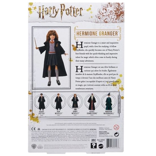 Кукла Mattel Harry Potter: Гермиона Грейнджер с плащом