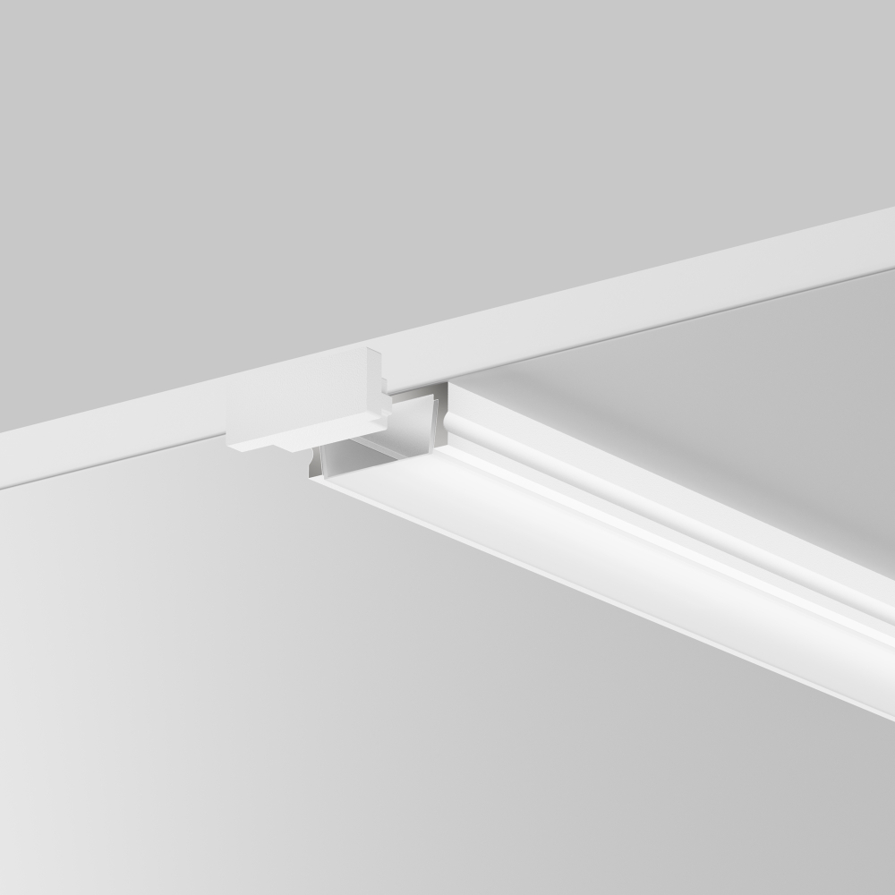 Алюминиевый профиль Maytoni накладной 15x6 (Белый, 2 м), ALM-001-W-2M 631004