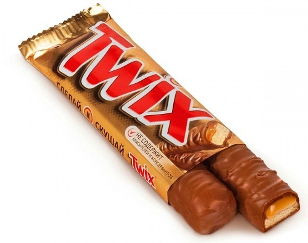 Шоколадный батончик TWIX 55 гр