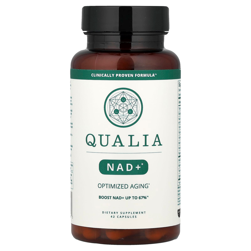 Qualia, NAD+®, 42 Capsules