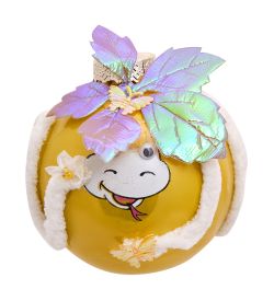 НФШ-1503/3 Ел.украшение Шар «Змея» 85 мм